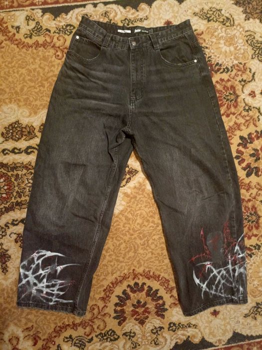 Джинси h&m skater кастом