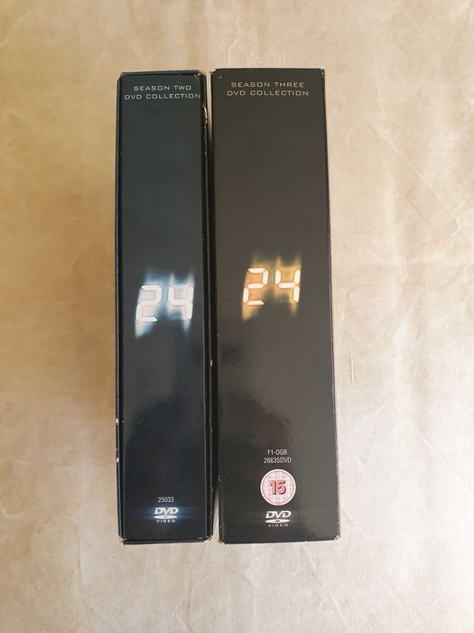 Used DVDs of the TV Series '24 Hours', Seasons 2 and 364553176241793124