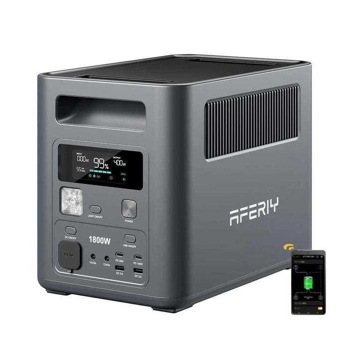 Зарядна станція Aferiy Nomad AF P180 1800 Вт з 1024 Вт•год UPS ДБС