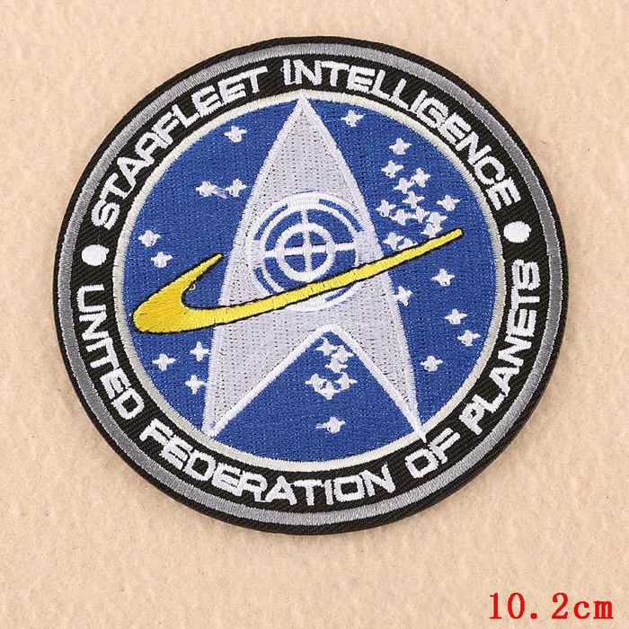 Naszywka naprasownka Star Trek Intelligence Wywiad Floty
