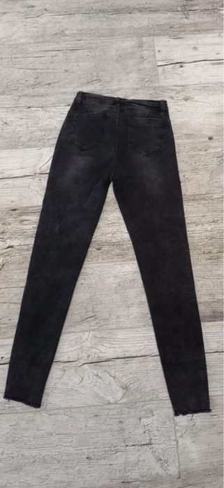 Spodnie skinny czarne S