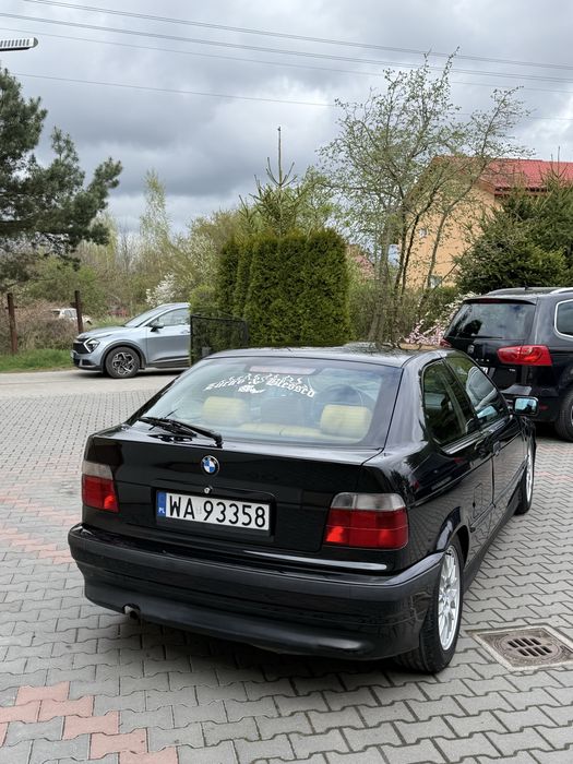 BMW e36 compact  skóra , atrakcyjny wygląd.