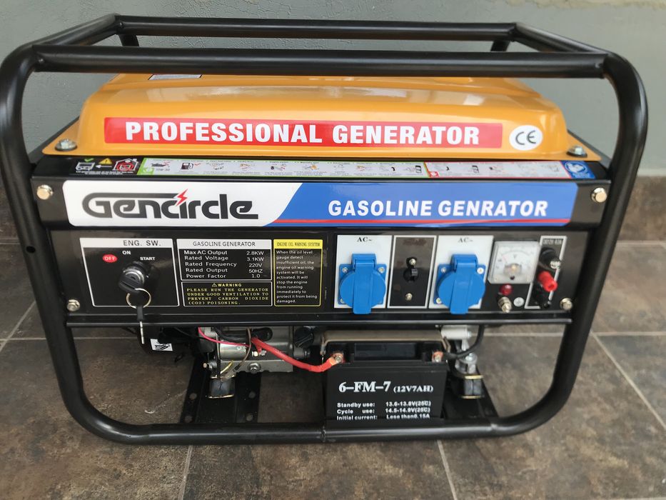 Генератор бензиновый 3-кВт.