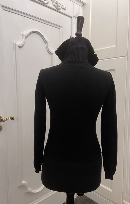 MAX MARA piękny sweter na zamek z golfem