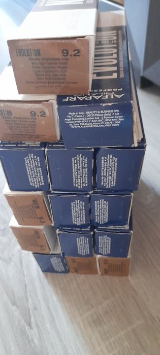 Farby do włosów Jasne 15 sztuki
