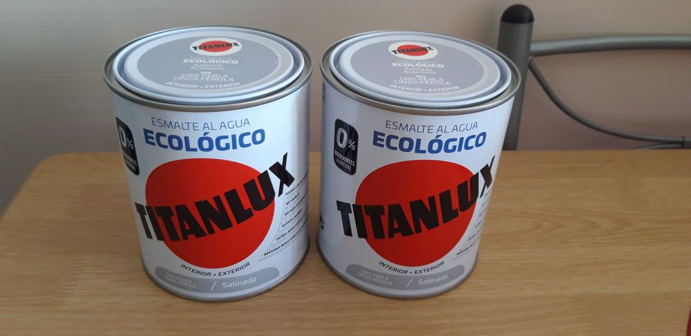 Tintas interior/exterior esmalte base aquosa