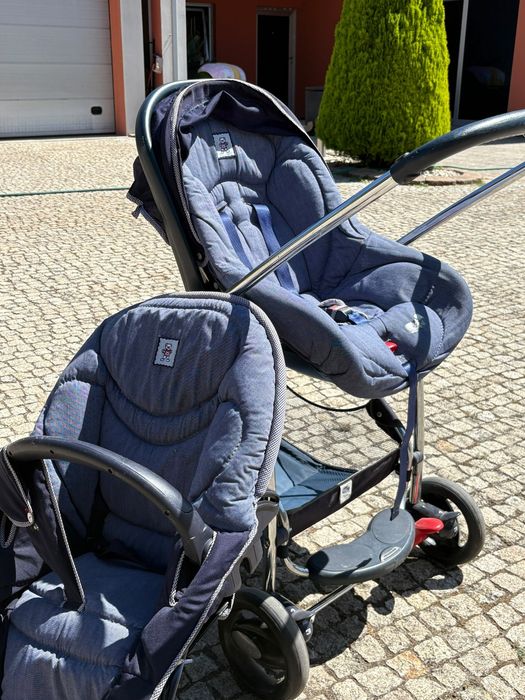 Conjunto de carrinho de bebé da bebé confor