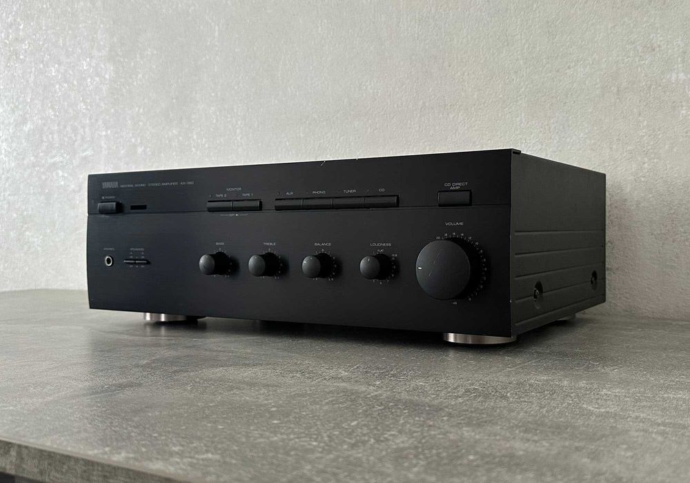 Підсилювач Yamaha AX-390 (2 × 90 Вт / 6 Ом / фонокоректор)