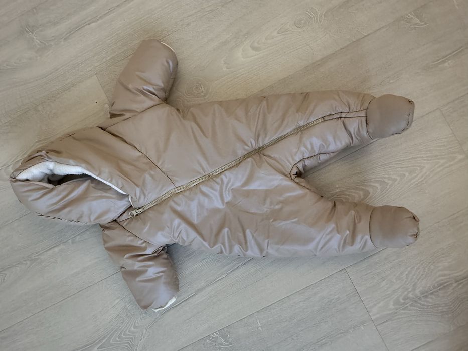 Зимовий комбінезон для дівчинки 0-3 місяця