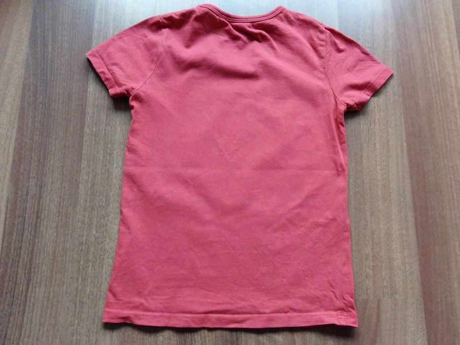 Koszulka z krótkim rękawem, r. 122, bluzka, krótki rękaw.