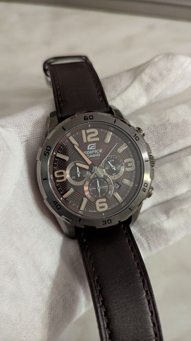 Часы Casio edifice efr 538 chronograph, годинник касіо хронограф