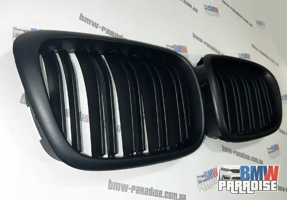 РАСПРОДАЖА! Двойная решетка радиатора М - ноздри БМВ Е39 Глянец/Мат