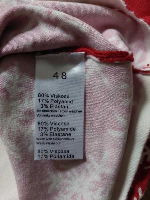 Nowy sweter Ovanti 48 4xl 20 świąteczny zimowy bałwanek śnieżynki czer