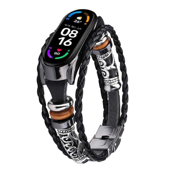 Ремінець вінтажний для фітнес-браслета Xiaomi Mi Band 3,4,5,6,7,8,9,10