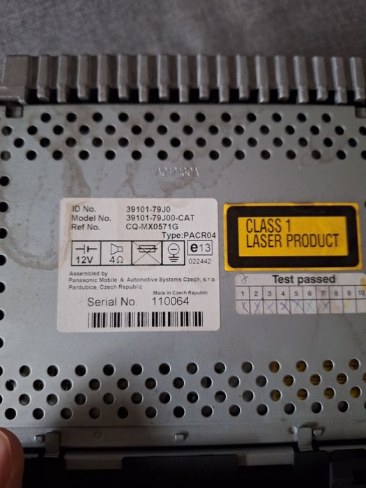 Radio samochodowe do Suzuki SX4 PACR04