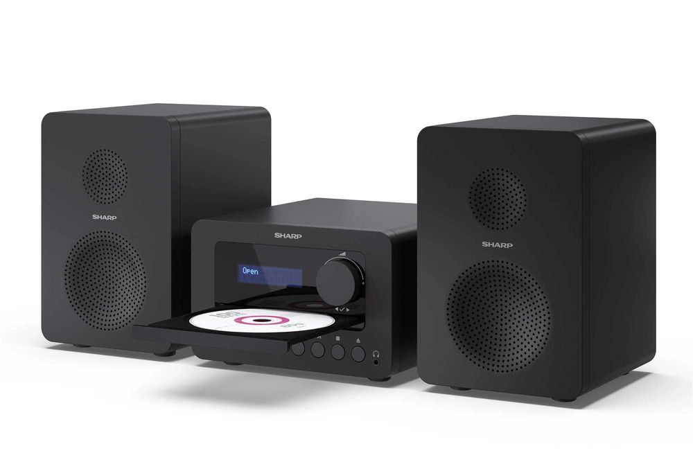 Мікросистема Sharp Micro Sound System Black (XL-B514(BK)) Новая,в упаковке.