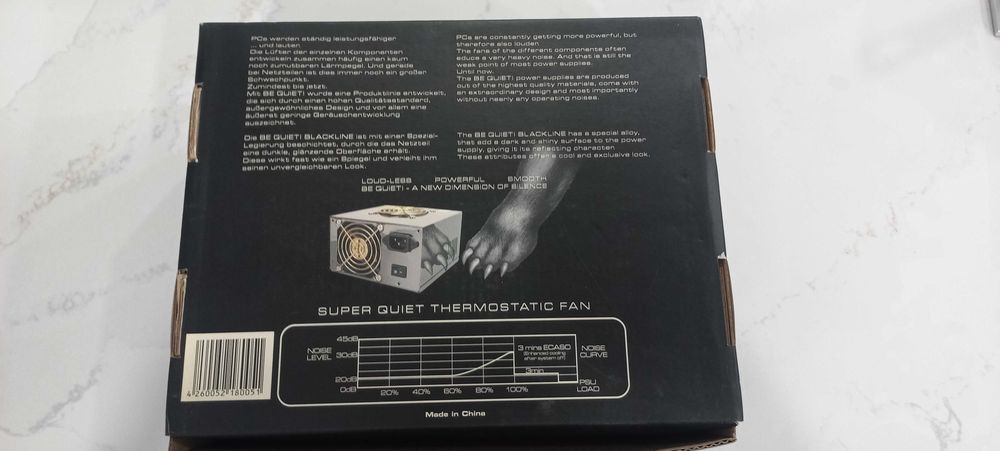 Fonte de alimentação Be Quiet 450 W