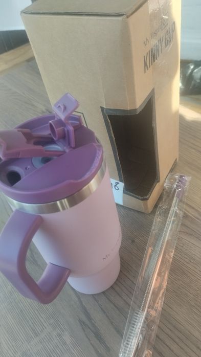 Kubek termiczny stal nierdzewna bez BPA i melaniny defekt