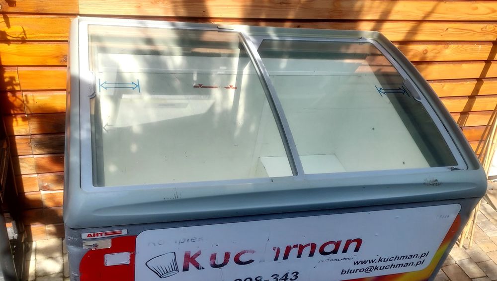 Zamrażarką skrzyniowa gastronomiczna