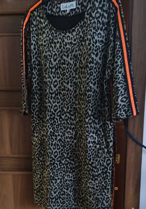 tunika w panterkę 44-46