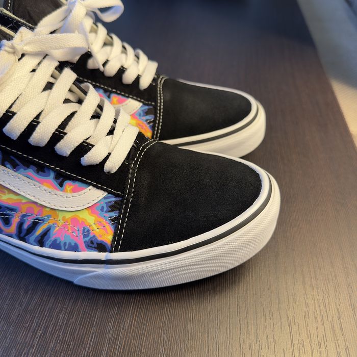 Vans Old Skool з яскравим принтом відмінний стан кросівки кеди