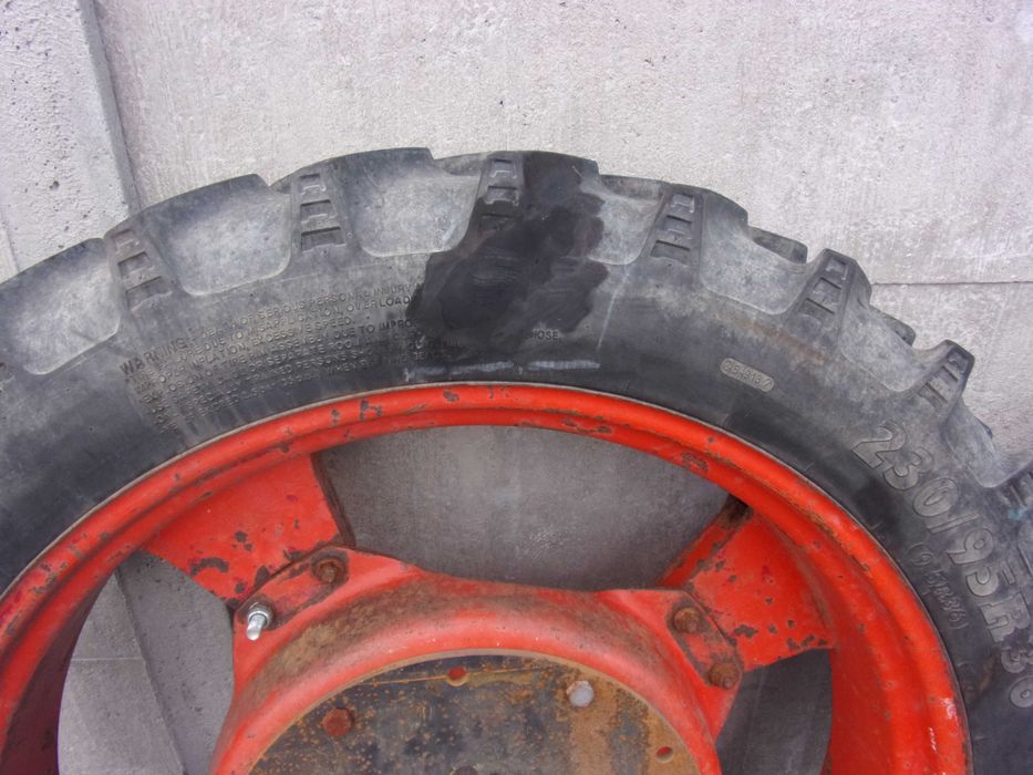 Koła wąskie międzyrzędowe 9,5 x 36 zetor ursus nh mf deutz same