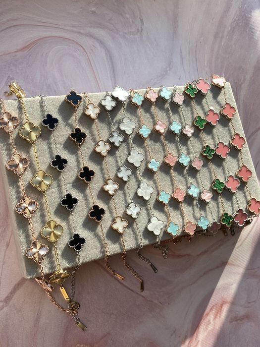 Браслет клевер, браслет конюшина