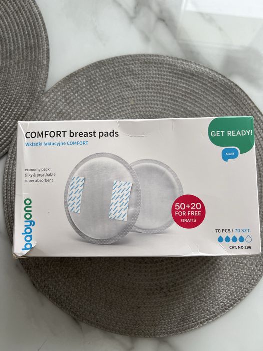 Лактаційні вкладки babyono 64 шт