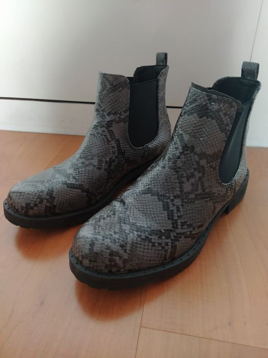 Botas Seaside Pele de cobra