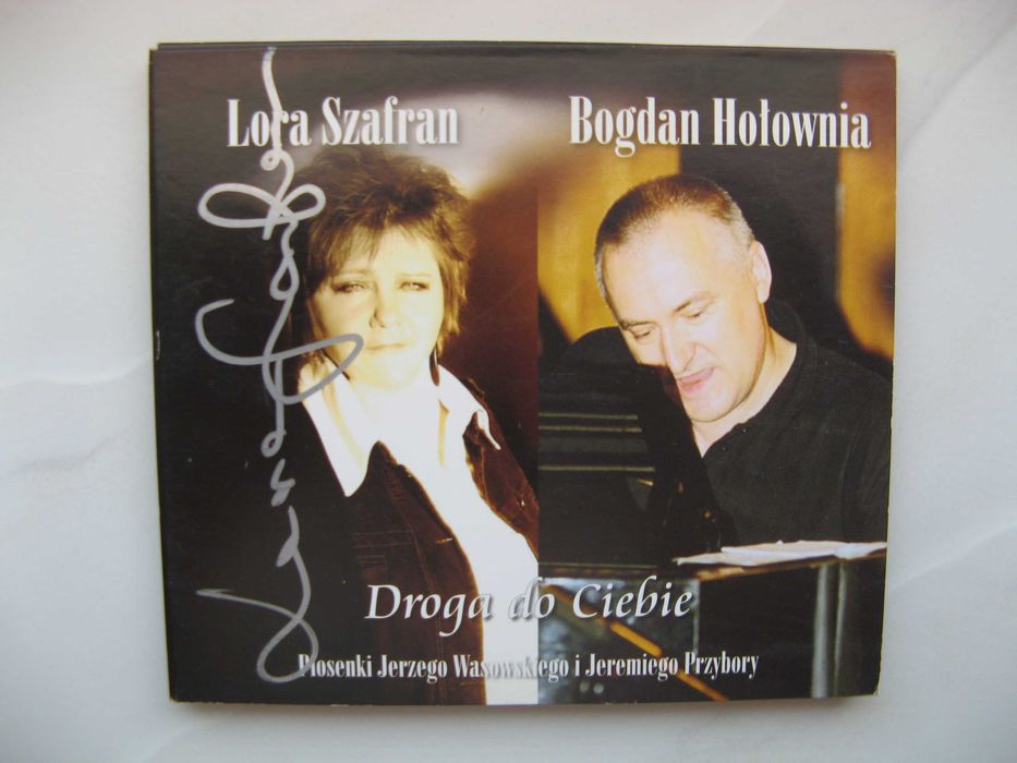 CD: Lora Szafran, Bogdan Hołownia - Droga do Ciebie, Z AUTOGRAFEM