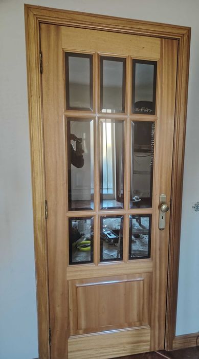 Duas Portas em madeira de Faia