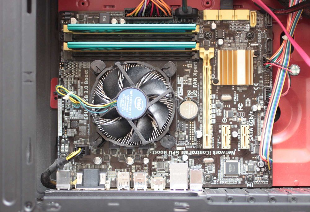 Комп'ютер ASUS B85M-G - i5-4590 - GEIL 16GB DDR3 - 250GB Samsung EVO 860