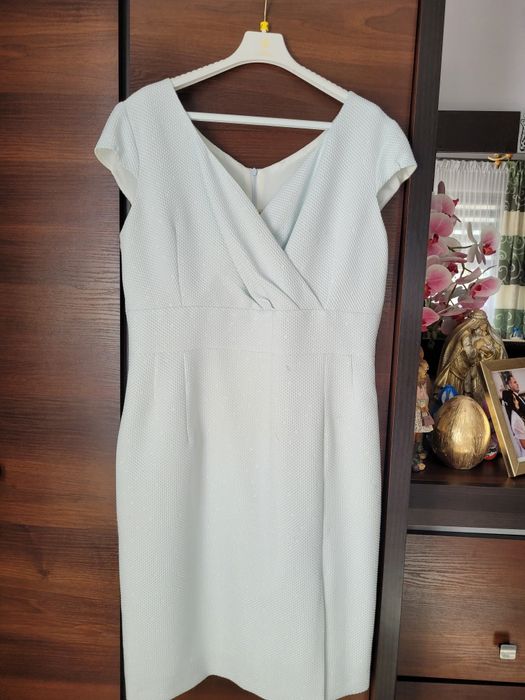 Komplet damski sukienka i bolerko żakiet rozmiar 42