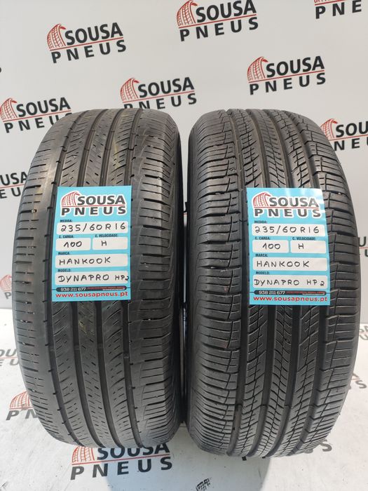 2 pneus semi novos 235-60R16 Hankook - Oferta dos Portes