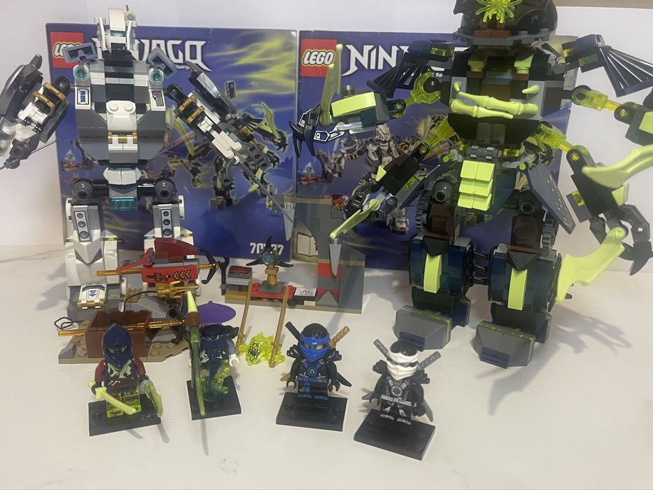LEGO Ninjago 70737. Битва механічних роботів. , Інструкція,