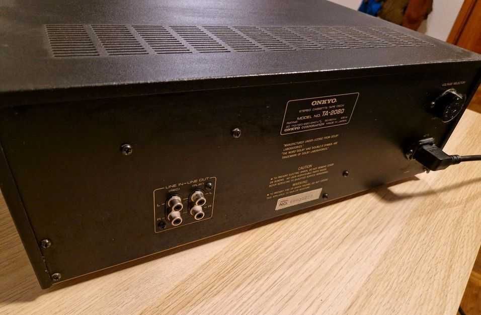 ONKYO TA2080 Deck 1979r.Stan BDB Po Kompleksowym Drogim  serwisie.
