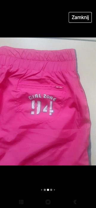 Spodnie dresowe dzwony roz.M Reporter