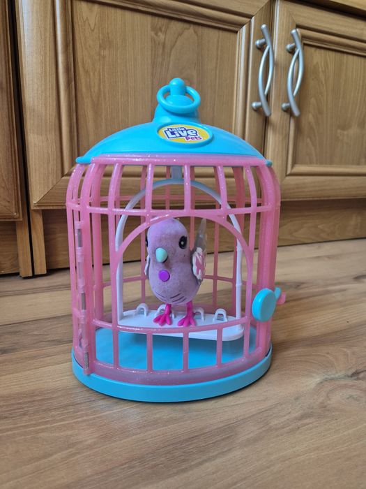 Ptak śpiewający w klatce Little Live pets