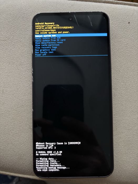 Samsung s24 заблокований