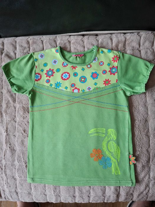 T-shirt bluzka zielona