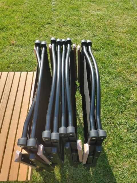 krzesło składane campigowe turystyczne drewno buk