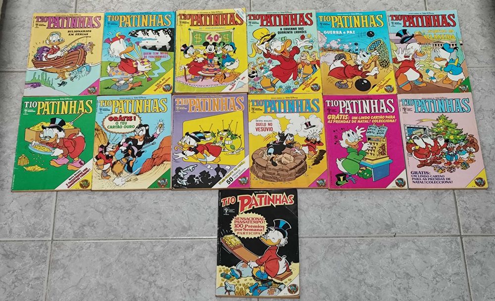 "Tio Patinhas", "Disney Extra", etc... - as melhores BDs da Disney