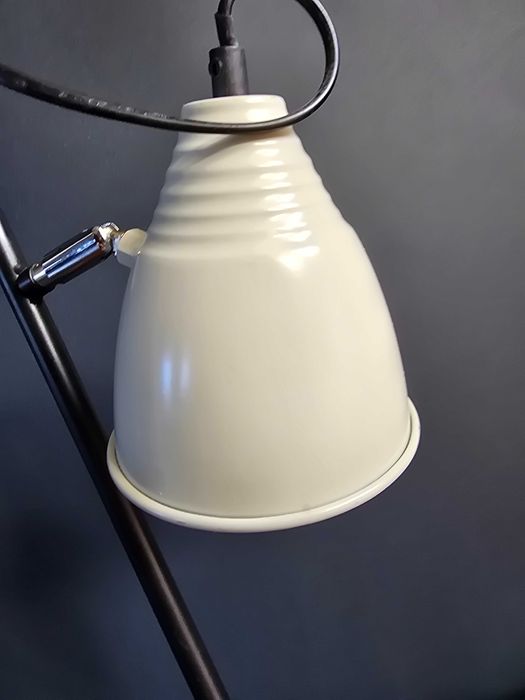 Stara przegubowa LAMPA biurkowa loft Francja