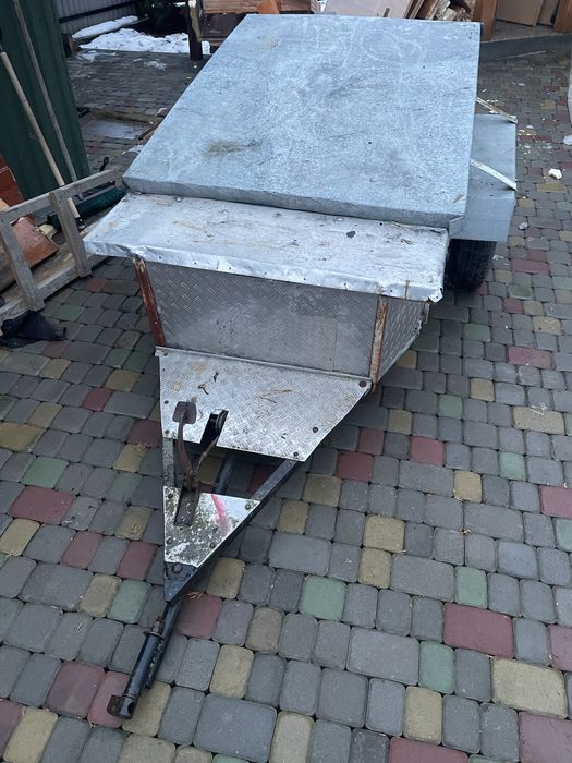 Прицеп для мотоблока, причіп, прицеп до мотоблока