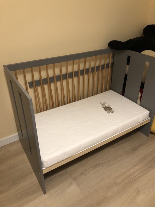 Łożeczko z materacem komplet