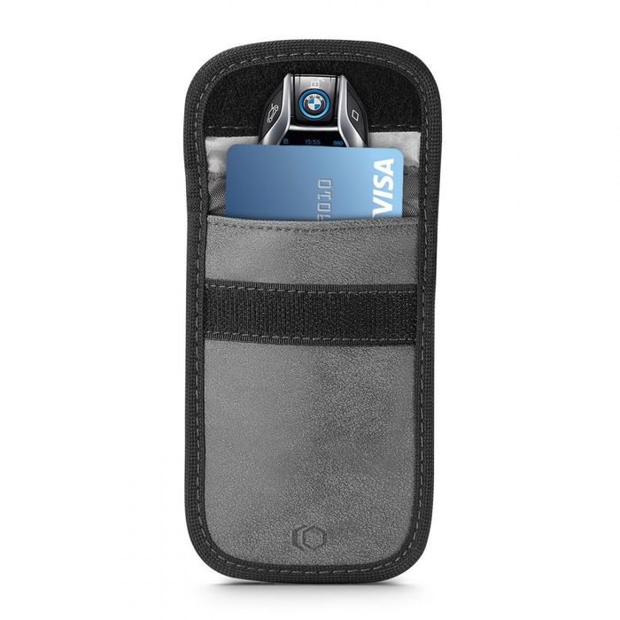 Etui Pokrowiec Blokujący Sygnał Rfid Grey