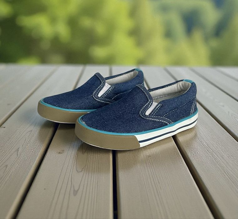 Текстильні мокасини, капці Mini B