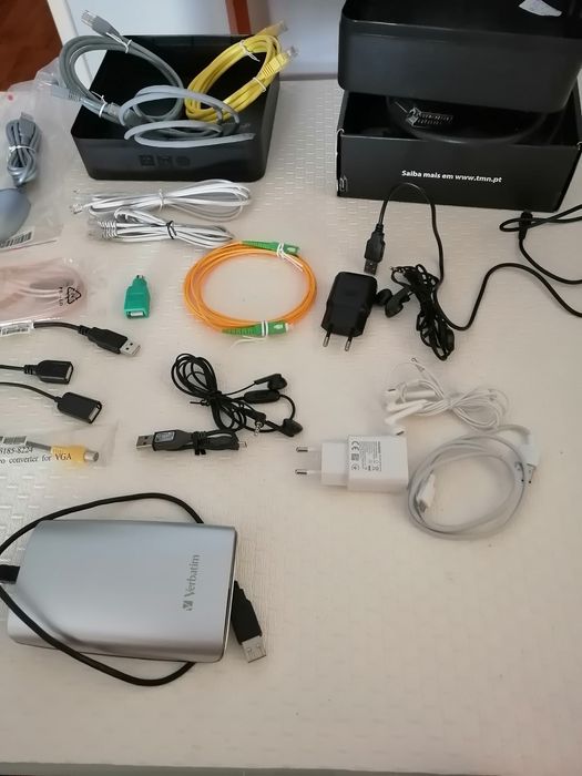 Cabos de ligação  computador