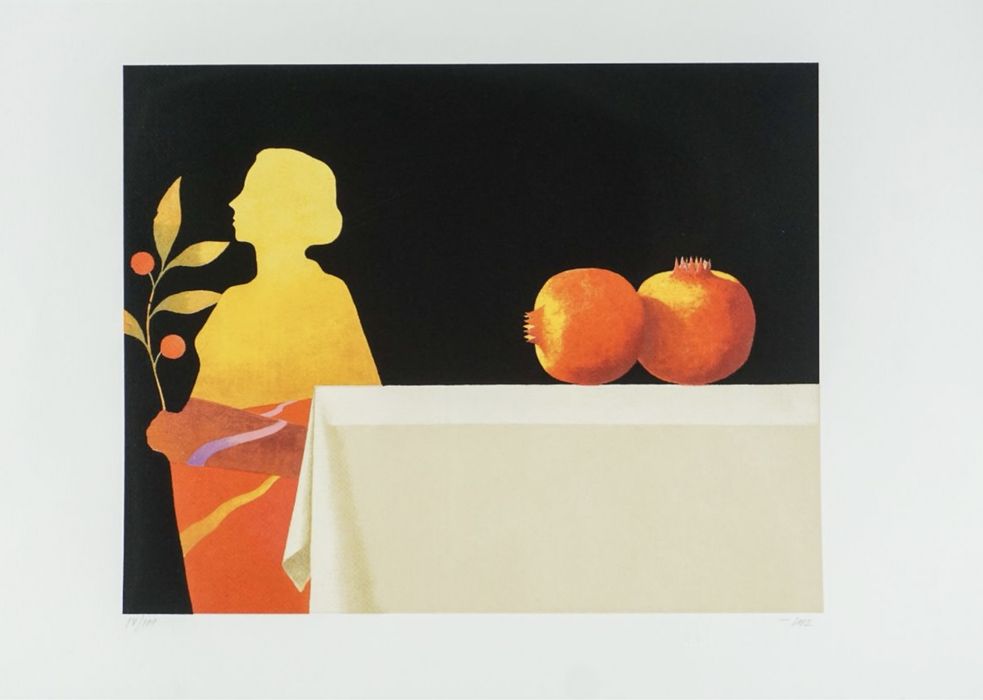 Alfredo Luz serigrafia