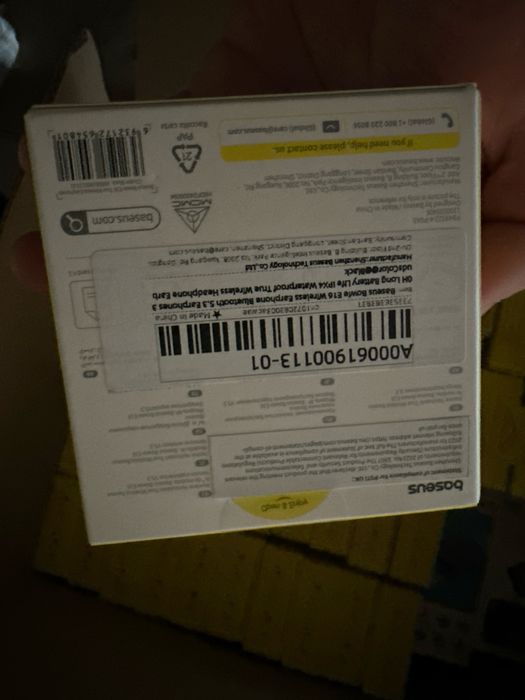 Навушники бездротові BASEUS Bowie E16 TWS Black